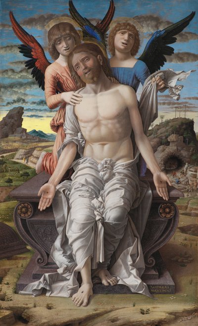 Christ as the Suffering Redeemer by Andrea Mantegna